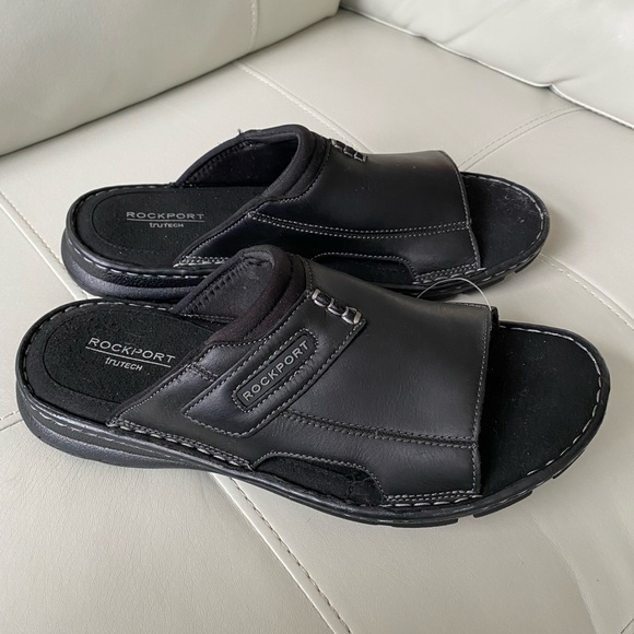 Mens ROCKPORT Leather Sandal - Picture 9 of 9